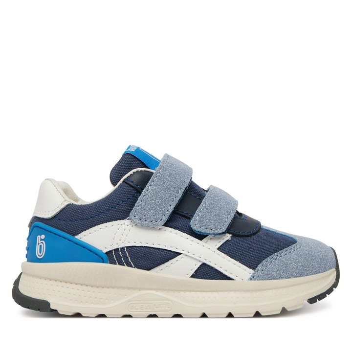 Pantofi sport copii albastru textil, Albastru