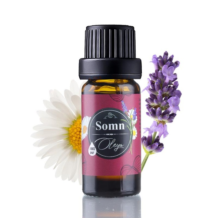 Amestec ulei esențial Oleya Sinergie Somn, lavandă, maghiran, 10ml