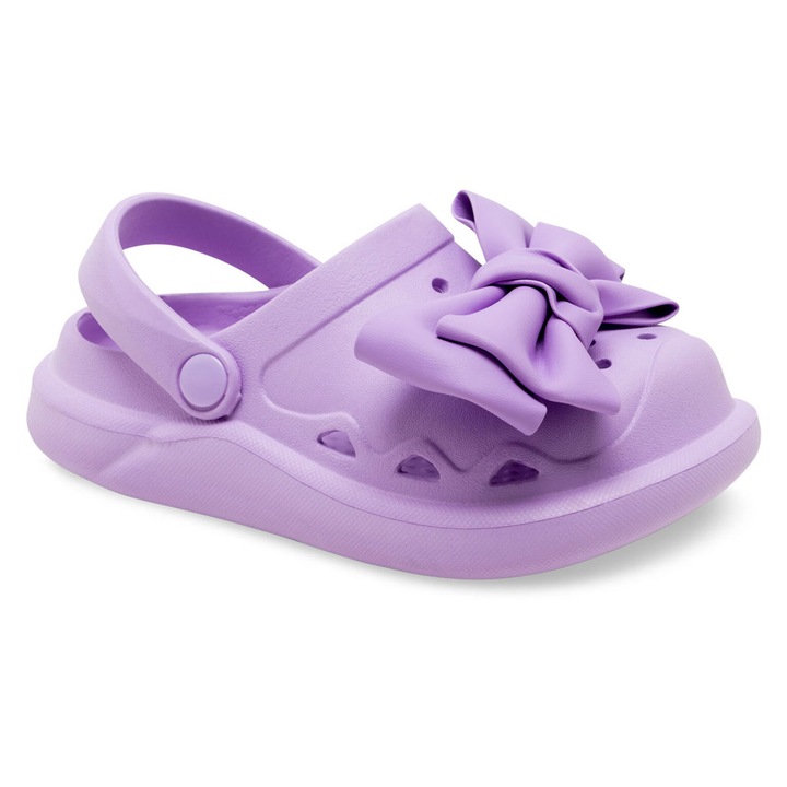 Gyermek papucs, Nelli Blu, szintetikus, lila, hétköznapi design, 28 EU