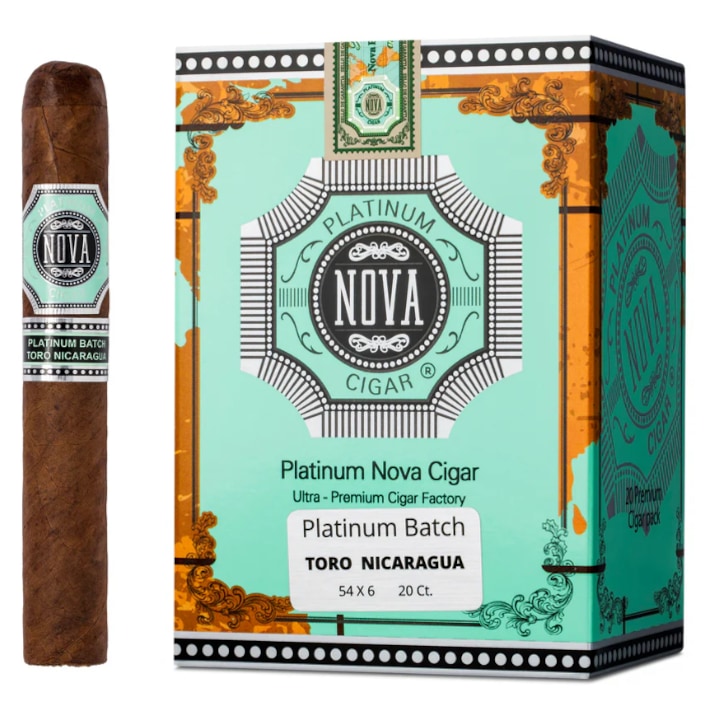 Trabucuri Nova Toro Nicaragua, set 20 buc, mediu-puternic, Republica Dominicana