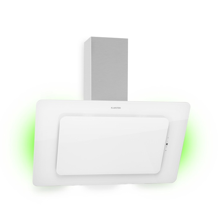 Абсорбатор Klarstein Helena 90, 595 m³/h, LED дисплей, бял, 90см