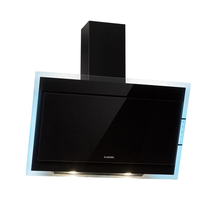 Hota, Klarstein Mirage 90, 550 m/h, panou tactil, RGB, sticlă, 90x50x32cm