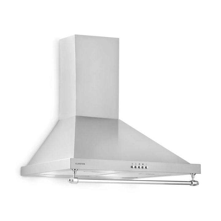 Klarstein, Capota Alizeedge, Tactila, Plata, Silentioasa, Built-In, A+