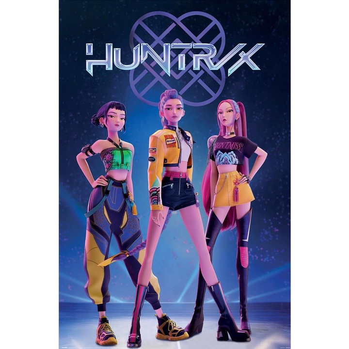 Poster - K-Pop Demon Hunters - How it's done, Multicolor, 61 x 91.5 cm