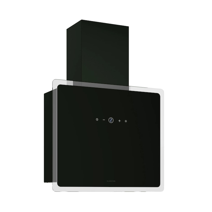 Hota Klarstein Alina, 80 cm, 600 m/h, Silentioasa, Eficienta energetica A, LED, Set complet montaj