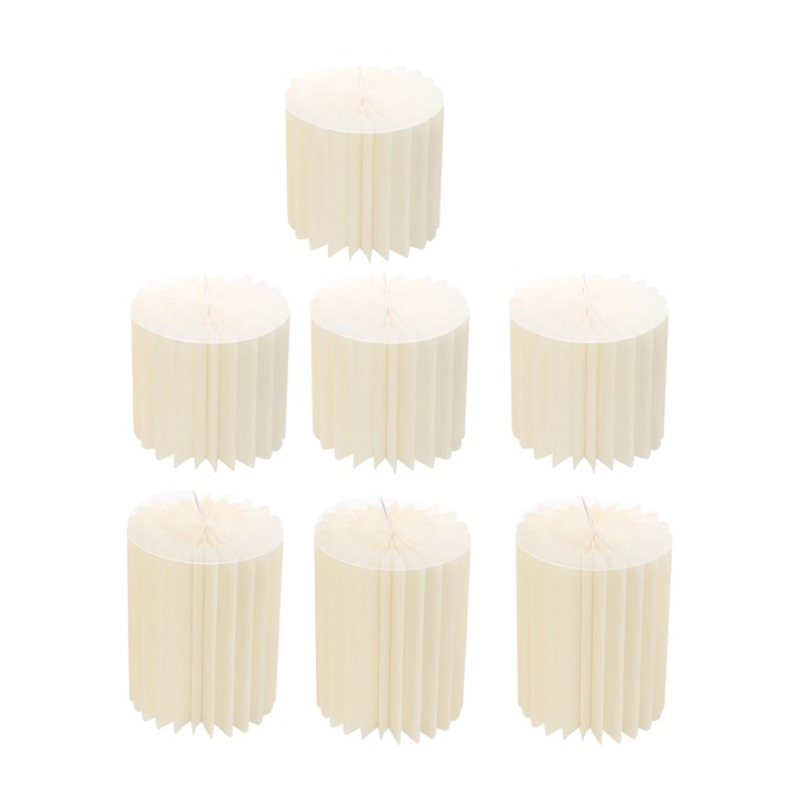 Suporturi de afisare pliabile, forma cilindrica, design elegant, set de 8 bucati, capacitate de incarcare 20 kg, culoare solida