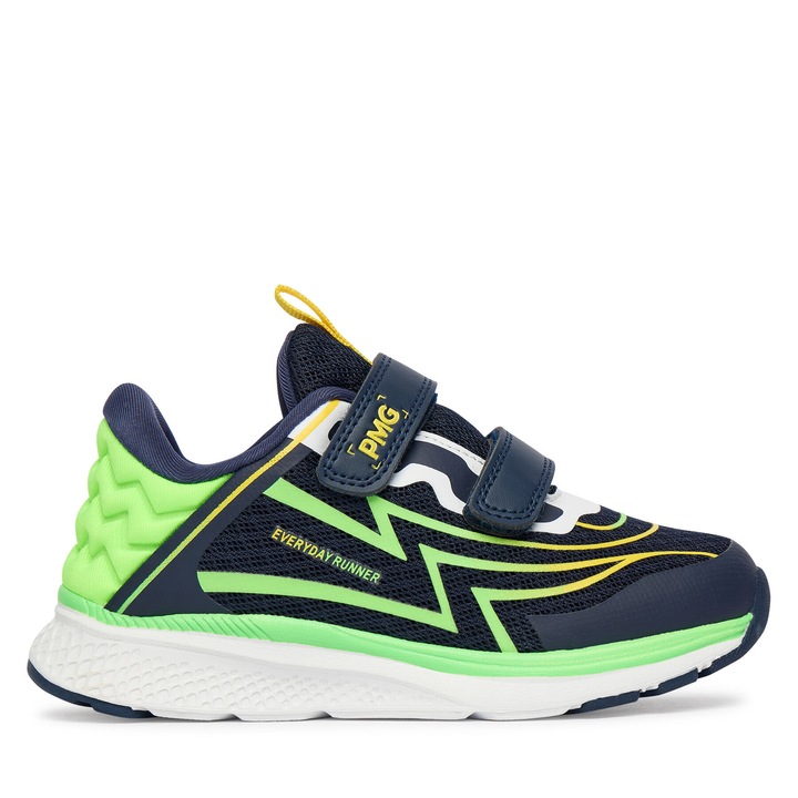 Детски обувки, Primigi, маратонки, велкро, сини, от текстилен материал