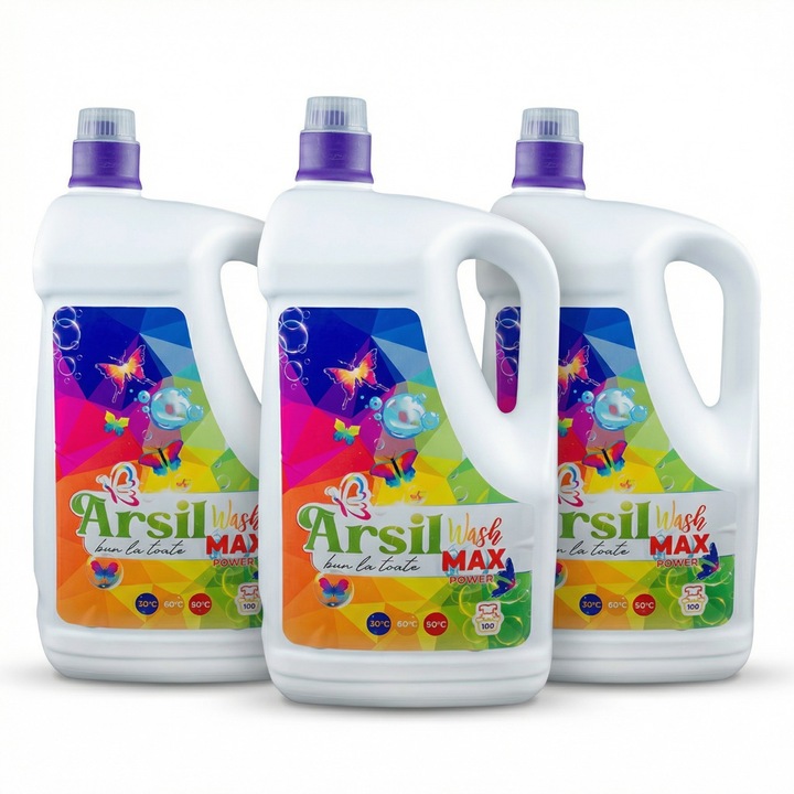 Pachet 3x Detergent Lichid Arsil Max