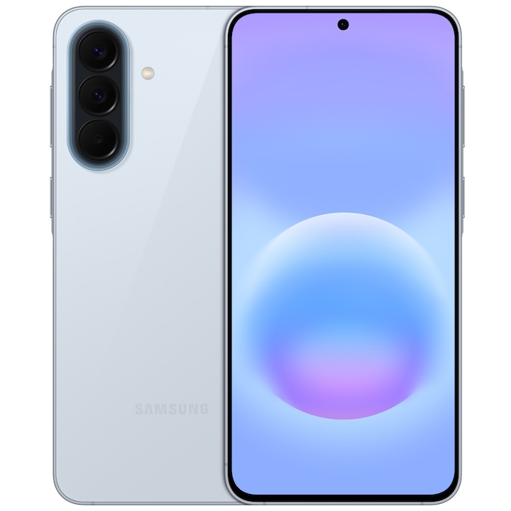 Telefon mobil Samsung Galaxy A57, Dual SIM, 8GB RAM, 128GB, 5G, Awesome Icyblue