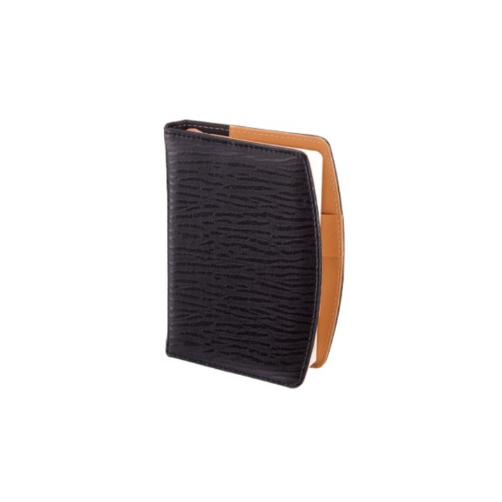 Agenda zilnica A6, 2026, neagra, cu inlocuire, set