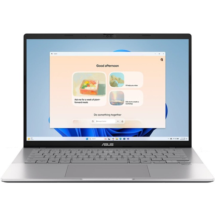 Laptop ASUS VivoBook S14 S3407VA, Intel Core i5, 16 GB RAM, SSD 512 GB, 14 inch, Argintiu