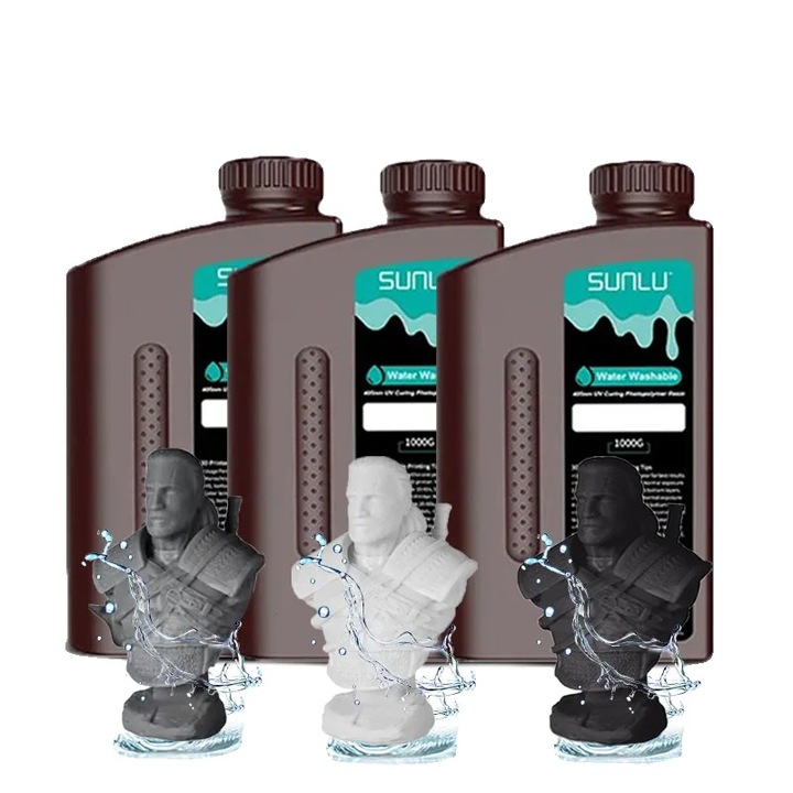 Rasina 3D, GY DG BK, lavabila cu apa, 1 KG