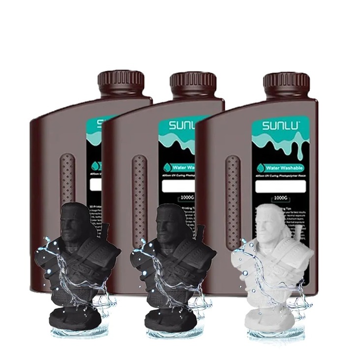 Rasina 3D, 2BK 1GY, lavabila cu apa, 1 KG