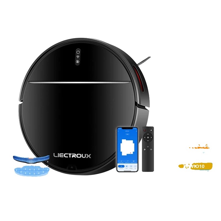 Робот прахосмукачка, 25W, 4000 Pa, 320x320x78mm, капацитет на контейнера за прах 600ml, литиево-йонна батерия 4400mAh