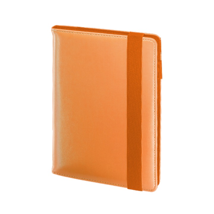 Agenda saptamanala A4, colectia 42B, portocalie, set cu inlocuiri