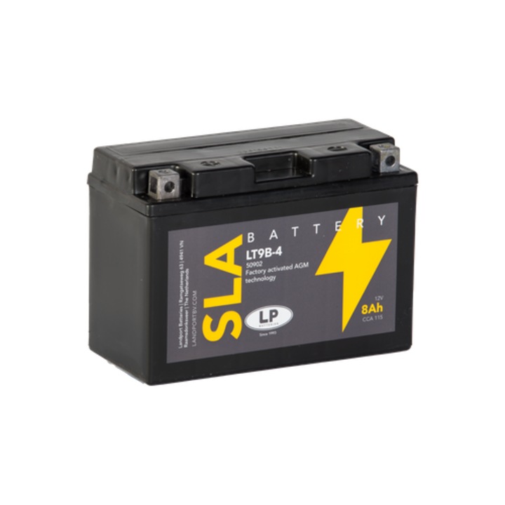 Acumulator Moto LandPort SLA 12V 8 Ah 115A LT9B-4 echivalent YT9B-BS