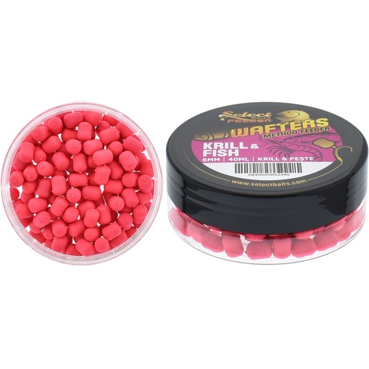 Momeala critic echilibrata Select Baits Method Feeder Wafters Krill Fish