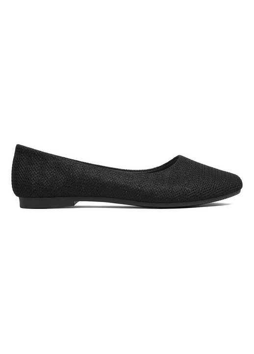 Balerini pentru dama, JENNY, Textil, Negru