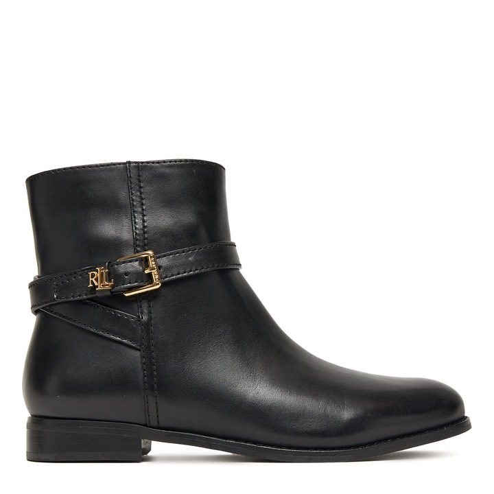 Lauren Ralph Lauren, piele naturala, negru, Negru