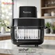 Friteuza cu aer cald TurboTronic TT-AFG6, 1600W, 6L, termostat reglabil 50-180°C, negru