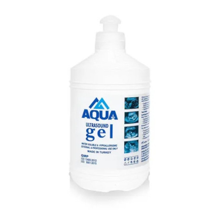 Gel transparent pentru ultrasunete (ecografie), 250 ml, Aqua Medical