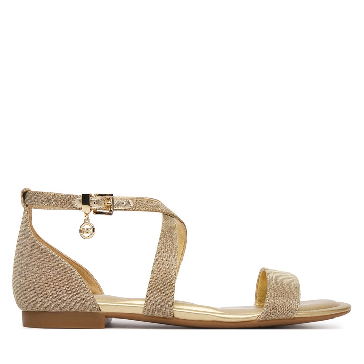 Női szandál, Michael Michael Kors, természetes bőr, arany, elegáns design