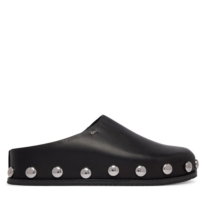 Papuci dama, Michael Michael Kors, 40R6HLFP1L, piele naturala, negru