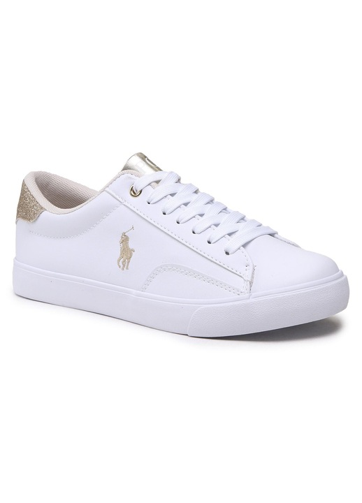 Női tornacipő, Polo Ralph Lauren, műbőr, fehér, kényelmes, elegáns design