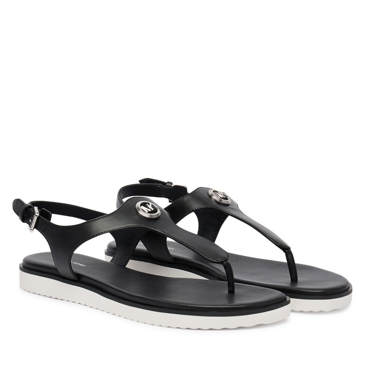 Női szandál, Michael Michael Kors, természetes bőr, fekete, szintetikus anyag