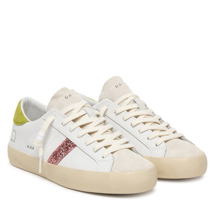 Tenisi dama, D.A.T.E, piele naturala, multicolor