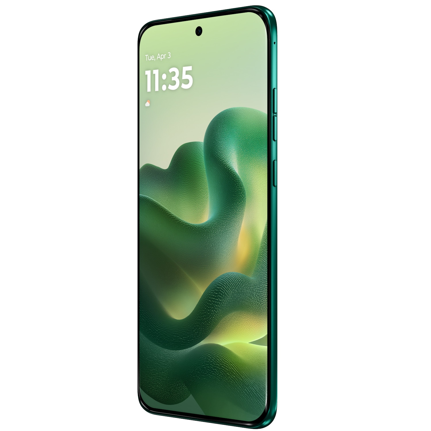 Telefon mobil Motorola Edge 70 Fusion, Dual SIM, 8GB RAM, 256GB, 5G, Pantone Sporting Green