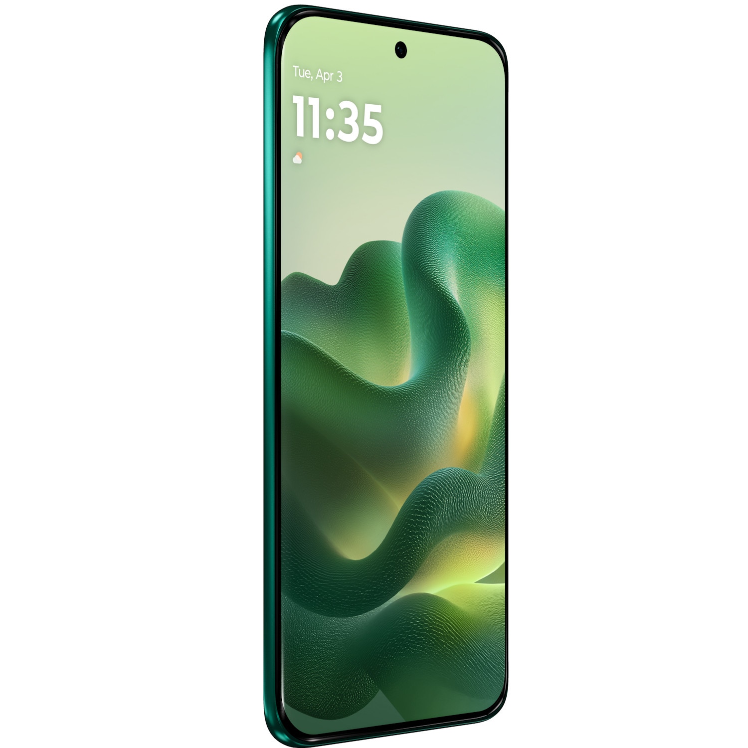 Telefon mobil Motorola Edge 70 Fusion, Dual SIM, 8GB RAM, 256GB, 5G, Pantone Sporting Green