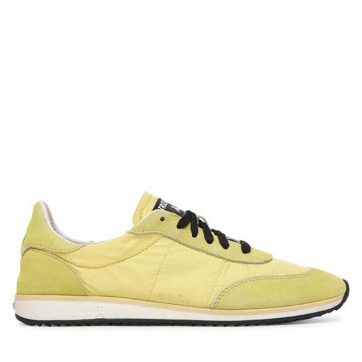 Női tornacipő, Patrizia Pepe, természetes bőr, sárga