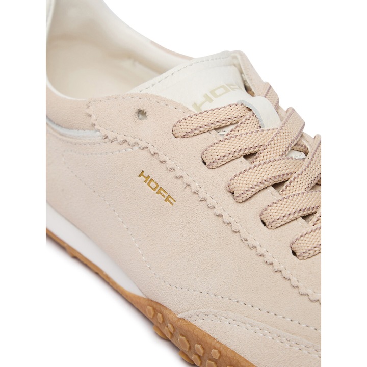 Női tornacipő, Hoff, velúr, bézs