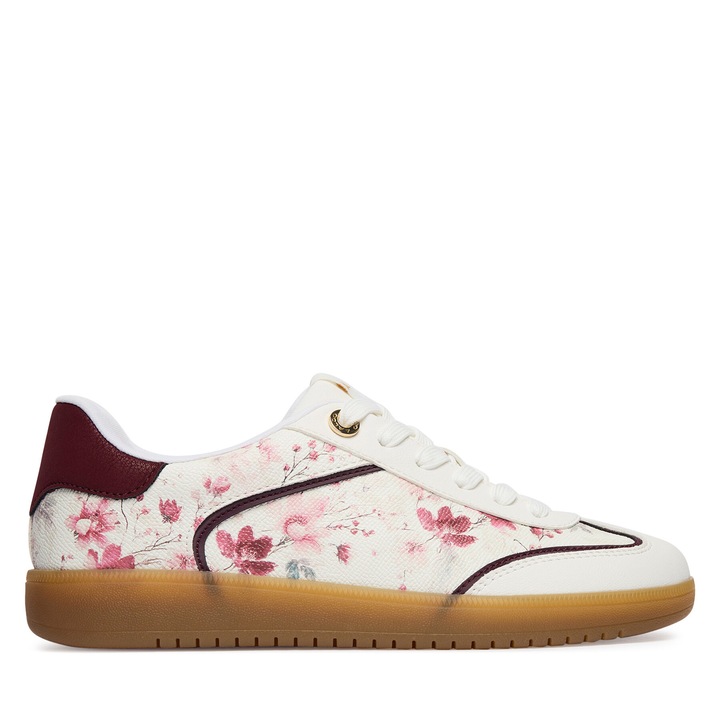 Női teniszcipő, Aldo, ökológiai bőr, fehér, textil belső