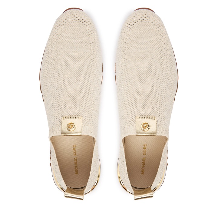 Női tornacipő, Michael Michael Kors, textil, bézs, kényelmes, elegáns design