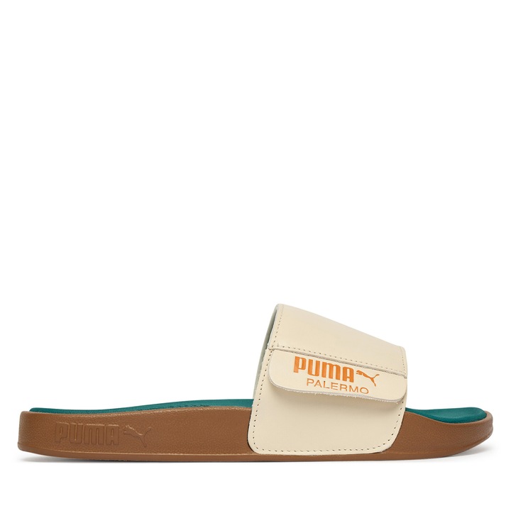 Papuci dama, Puma, piele ecologica, bej