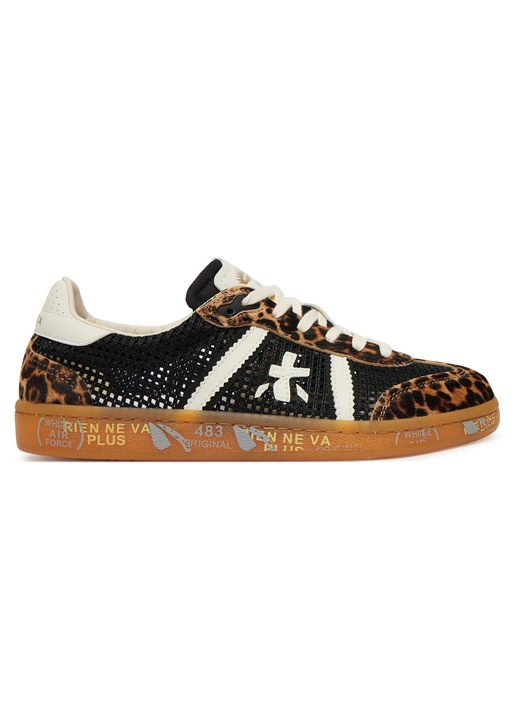Tenisi dama, Premiata, multicolor, material textil