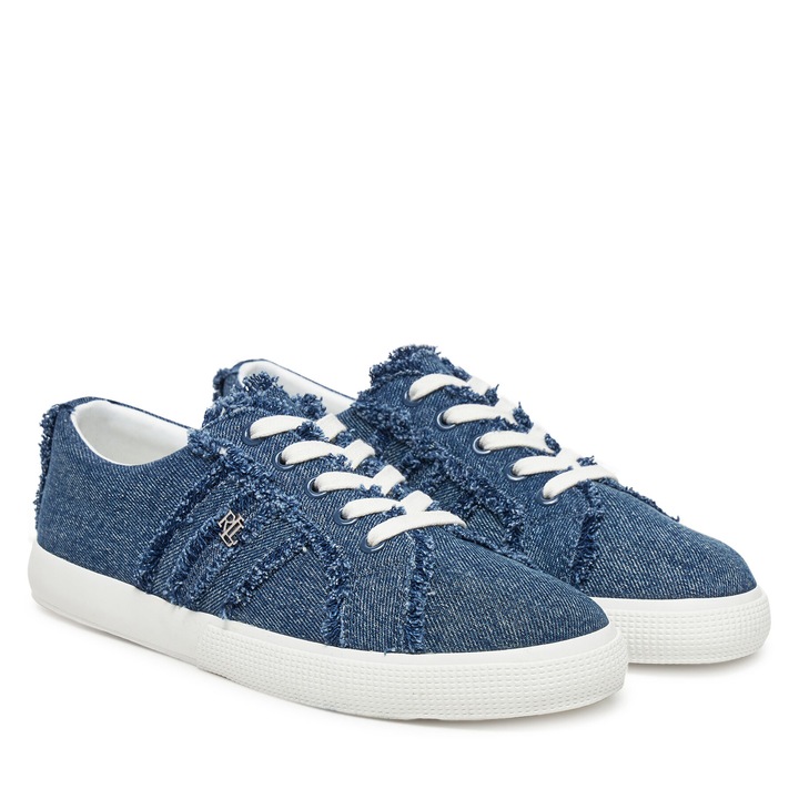 Női tornacipő, Lauren Ralph Lauren, textil, kék