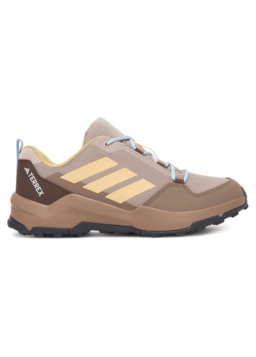 Férfi sportcipő, Adidas, túrázáshoz, szövet, barna