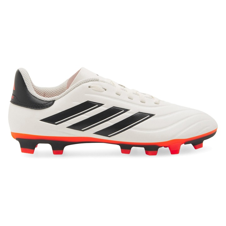 Ghete de fotbal copii, Adidas, plastic, bej, textil, 38 2/3 EU