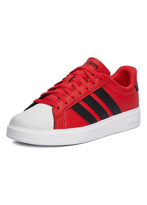 Унисекс кецове, Adidas, екологична кожа, червени, удобни