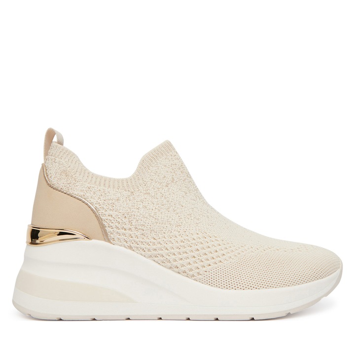 Női tornacipő, Aldo, textil, bézs