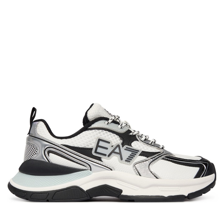 Férfi tornacipő, EA7, Ökológiai bőr, Többszínű