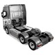 Camion RC cu telecomanda Scania 770 S 6X4 gri, Lungime 38.5 cm, Scara 1:18, Lumina LED, Sunet, 2.4 Ghz, 12 canale, RTR, 8+