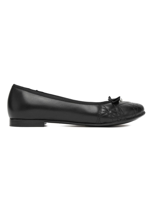 Balerini dama, Lasocki, piele naturala, negru, design elegant, confortabili, 36 EU