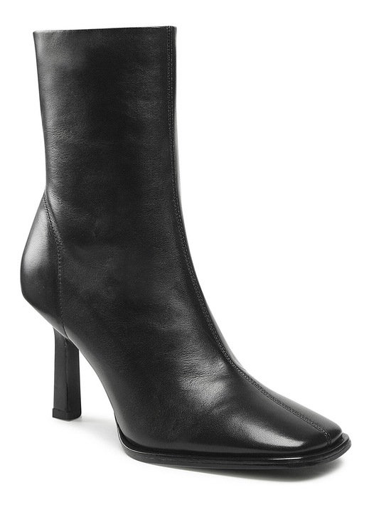 Botine de dama, Gino Rossi, piele naturala, negru, 36 EU