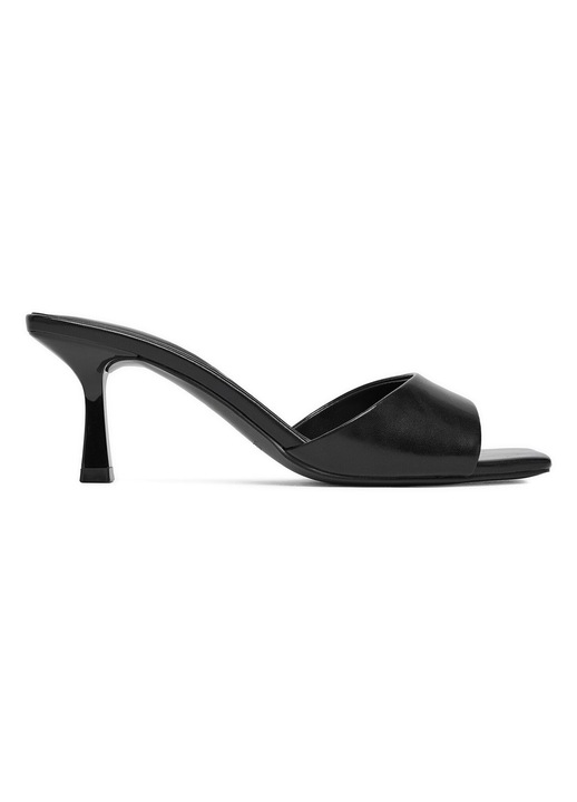 Pantofi dama, Jenny, material sintetic, negru
