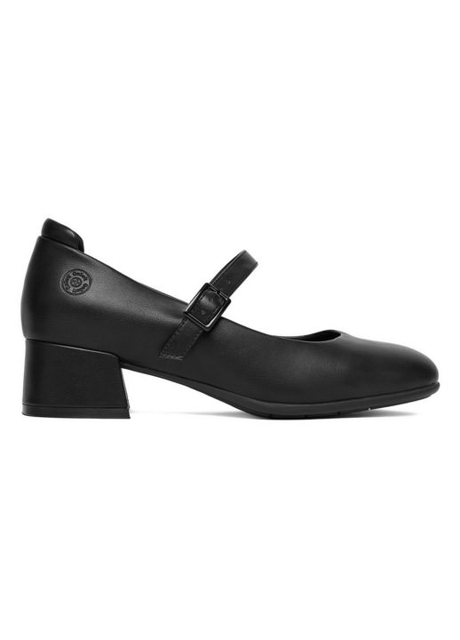 Pantofi dama, Go Soft, piele ecologica, Negru