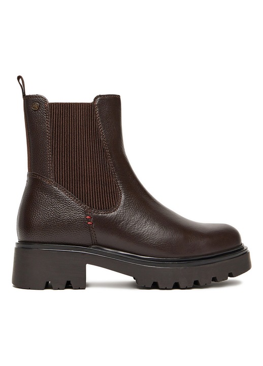 Botine femeie, Lasocki, piele naturala, maro, 41 EU